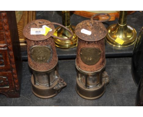 A " Protector lamp and Lighting Company Ltd." SL, Miners lamp sold together with the "Protector lamp and lighting company Ltd