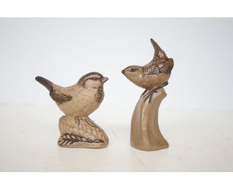 2x Poole pottery birds & 3 others  - not pictured 