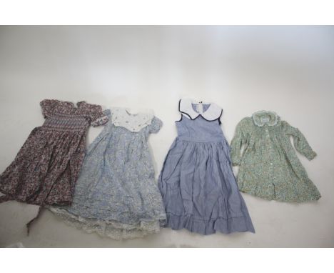 VINTAGE CHILDRENS CLOTHING including various Summer dresses (some duplicated) by Chelsea Design Co, Baby Dior, White House, C