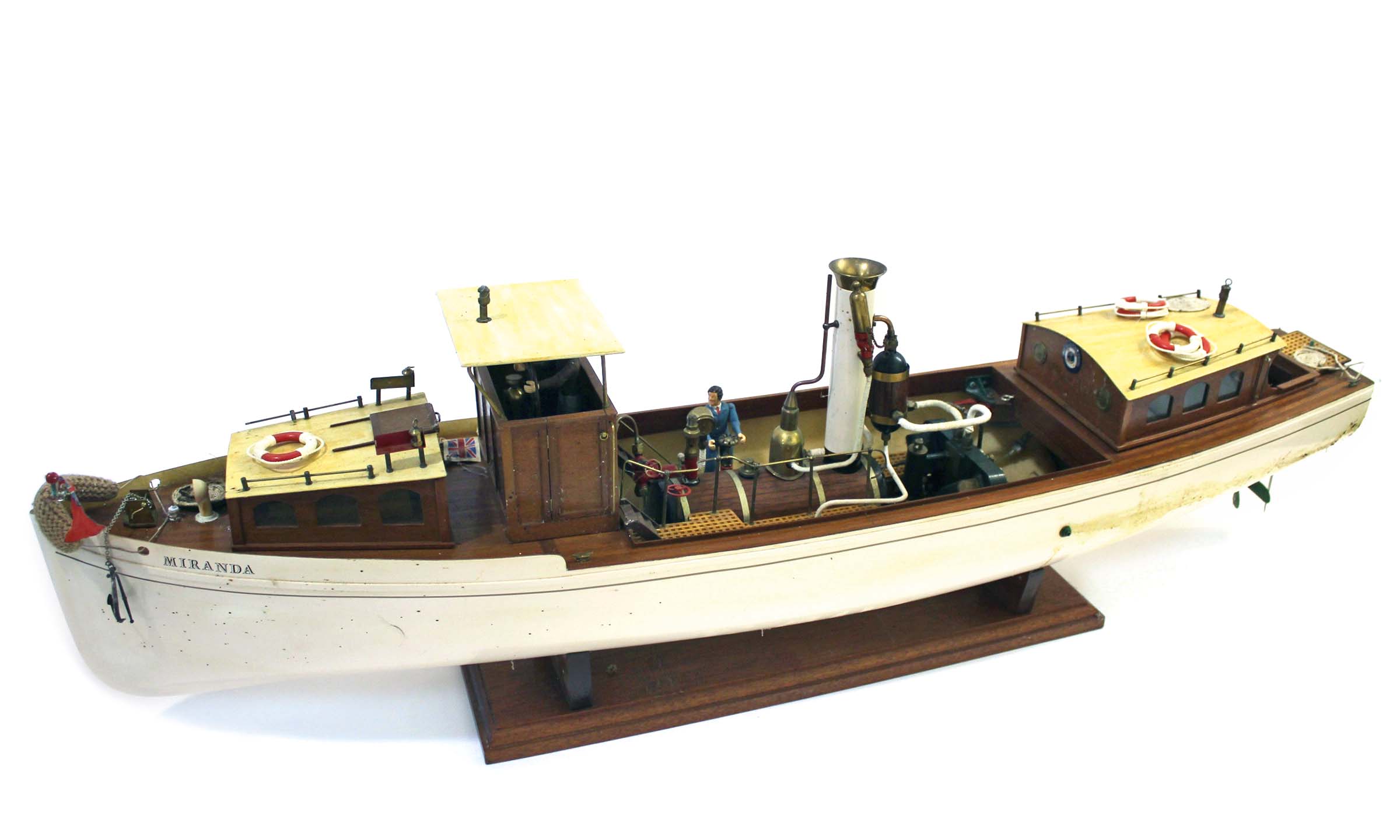 MODEL STEAM BOAT - MIRANDA a steam driven model Steam Boat the Miranda ...