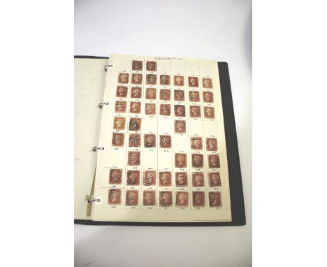 COLLECTION OF STAMPS including a GB album with Victoria - Eliz II, 3 pages including 1d reds with plate numbers, 2d blues, Ge