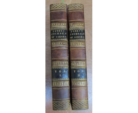 JONES (J.T.)  Journals of Sieges carried on by the Army under the Duke of Wellington in Spain  . . .  2nd edition (revised), 