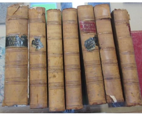 NELSON (Lord Viscount)  The Dispatches and Letters  . . .  with notes by Sir Nicholas Harris Nicholas.  First Edition, 7 vols