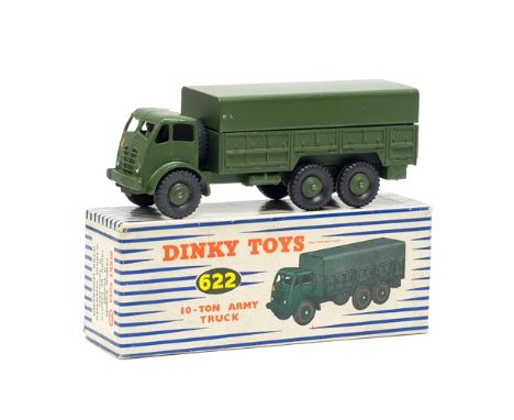 A Dinky 622 10-ton army truck, boxed. 