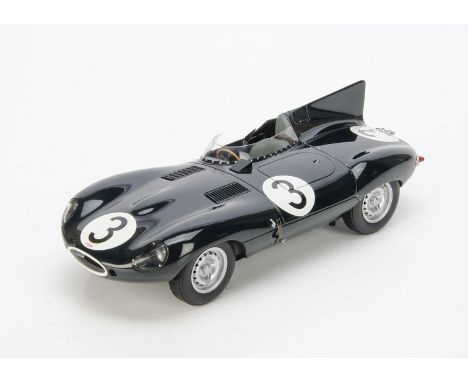 Autoart Models 1:12 Jaguar D-Type 1954 Rheims 12hr Race Winner, P.N Whitehead/K. Wharton #3, 12061, in original box with cert