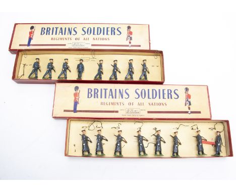 Britains post WW2 boxed sets 2027 The Red Army Guards Infantry and 2044 US Air Corps,  2027 loose but VG with only minor wear