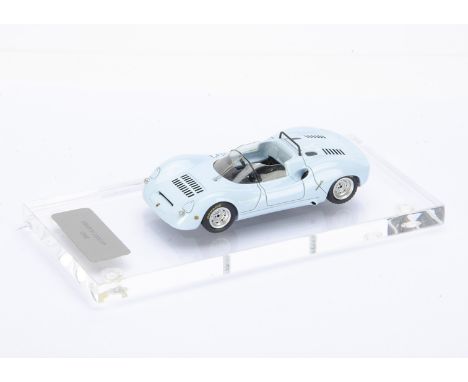 1:43 Abarth 1000 SP 1968, commercially-made model customised and boxed by Tim Dyke, E, box VG-E