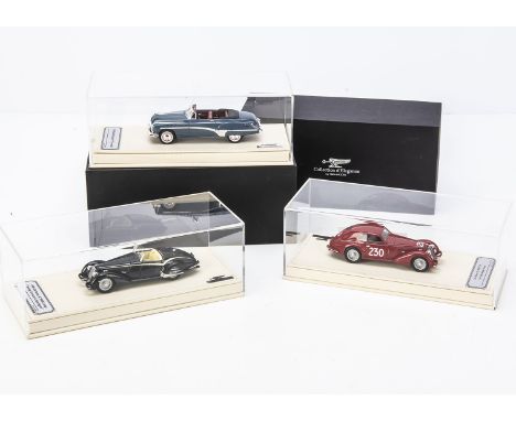 1:43 Collection d'Elegance by TSM Model, TSMCE154314 Alfa Romeo 8C 2900B Loungo Touring Spider, TSMCE164313 Buick Roadmaster 