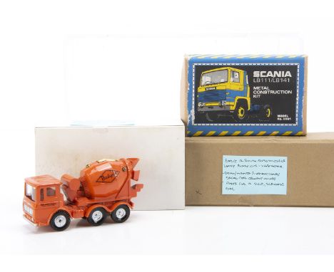 Goldring 1:48 Protruck Models Scania 111/141 Tractor Unit White Metal Kit, A.Smith Auto Models white metal lorry body kits in