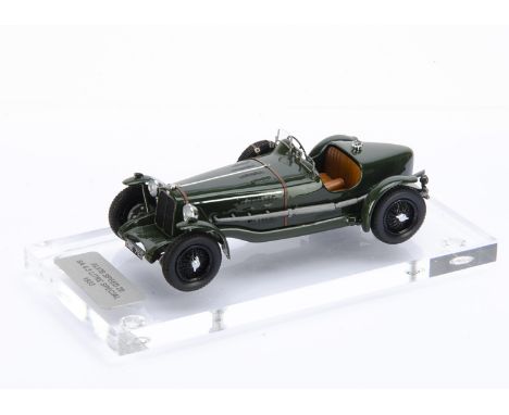 1:43 Alvis Speed 20 SA 4.3 Litre Special 1933, commercially-made model customised and boxed by Tim Dyke, E, box VG-E