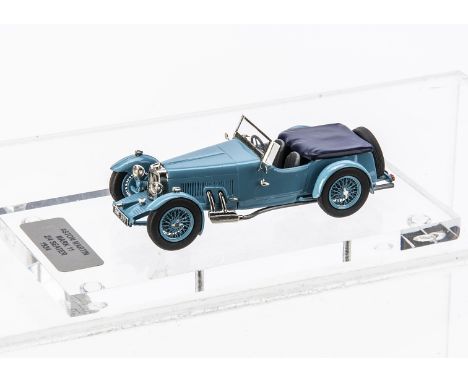 1:43 Aston Martin Mark 11 2/4 Seater 1934, commercially-made model customised by Tim Dyke, in SMTS box, E, box VG-E