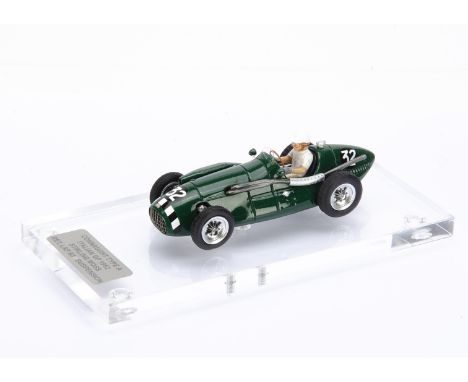 1:43 Connaught Type A Italian GP 1952, Stirling Moss, commercially-made model customised and boxed by Tim Dyke, E, box VG-E