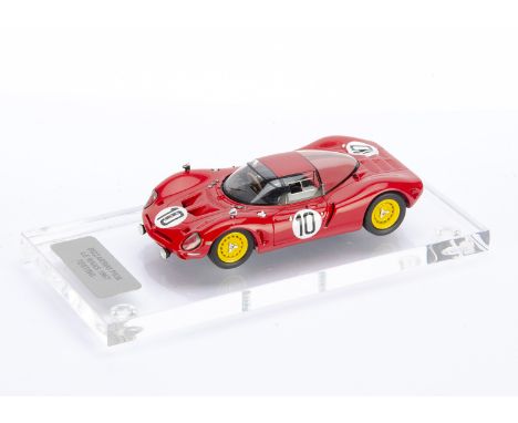 1:43 Bizzarrini P538 Le Mans 1967 Testing, commercially-made model customised and boxed by Tim Dyke, E, box VG-E