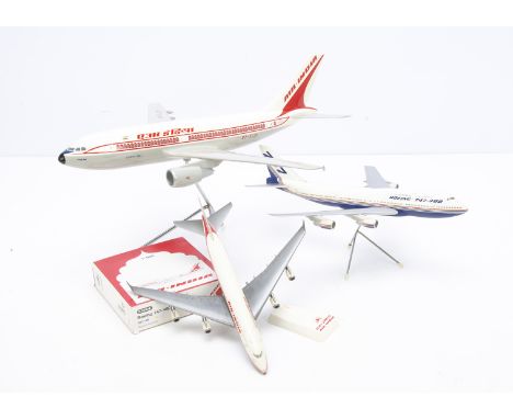 Westway Models Travel  Agents Display Model Airbus A310 Air India and Others, a resin model of a Airbus A310 in Air India Liv