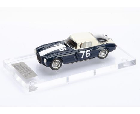 1:43 Lancia D 20 Targa Florio 1953, Umberto Maglioli, commercially-made model customised and boxed by Tim Dyke, E, box VG-E