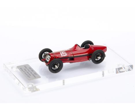 1:43 Fiat 806 1927 Milan Grand Prix Winner, Pietro Bordino, commercially-made model customised and boxed by Tim Dyke, E, box 