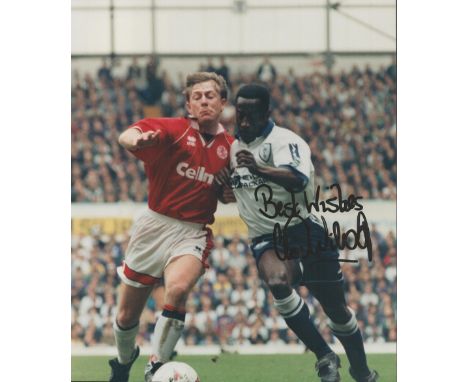 Football Clive Wilson signed 10x8 colour photo pictured playing for Tottenham Hotspur. Good condition. All autographs come wi