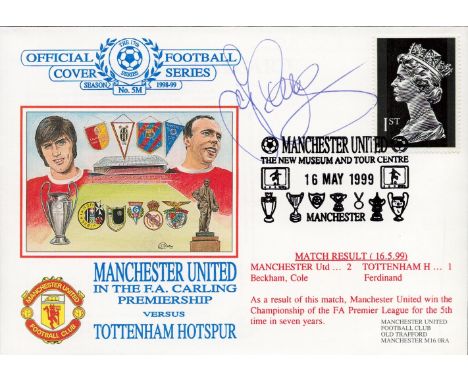 Football Jonathan Greening signed Manchester United in the F.A Carling Premiership versus Tottenham Hotspur Official Football