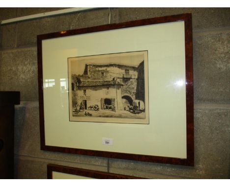 Lionel Lindsay, Etching, Venta De Ceaeles