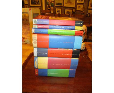 Four Harry Potter First Edition Hard Back Books and 3 Others