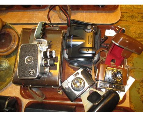 Bolex Cine Camera, Zeiss Ikon Camera, Agfa and Fuji Cameras