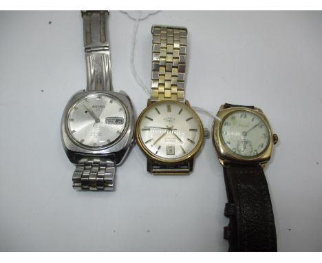 Gents Seiko 5 Automatic, Nalog and Rotary Incabloc Watches