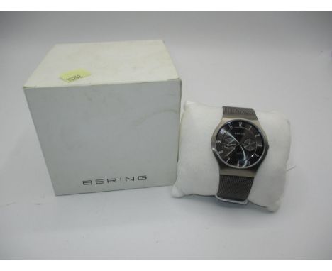 Gents Bering Titanium Watch with Box