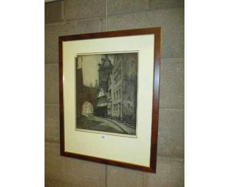 Sherwood, Etching, Old Town Archway, 26/50