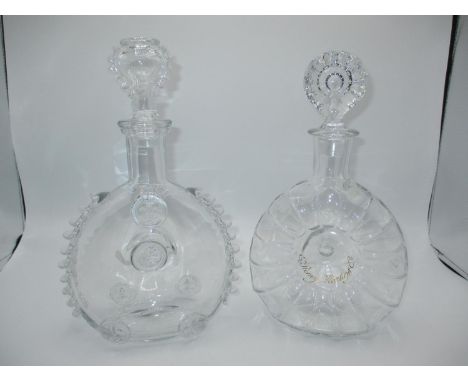 Two Remy Martin Cognac Decanters by Baccarat