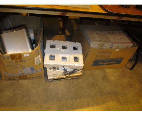 Collectors Plates and Sony Compact AV System