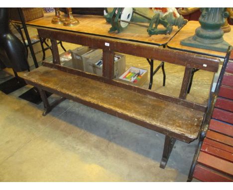 Vintage Wooden Bench, 160cm