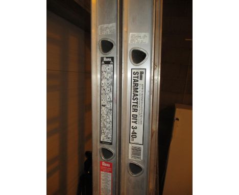 Abru Stairmaster 3.40m Ladder, approx extended length 6.10m, and a Garden Blower