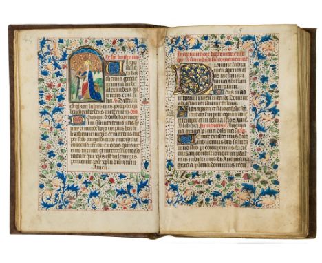 Book of Hours, - Use of Rome, in Latin, illuminated manuscript on parchment...  Use of Rome, in Latin, illuminated manuscript