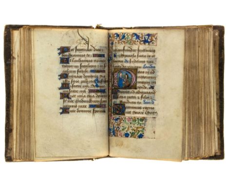 Book of Hours, - Use of Paris, in Latin and French, illuminated manuscript on...  Use of Paris, in Latin and French, illumina