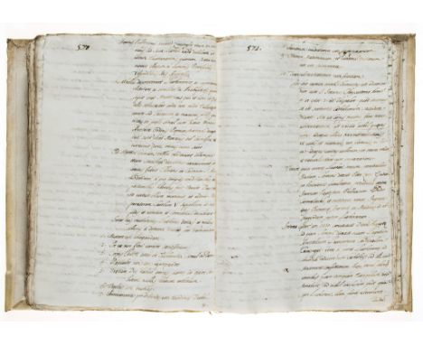 Compendium of extracts of Church doctrine, - manuscript in Latin on paper [Italy , seventeenth century] 357 leaves  manuscrip