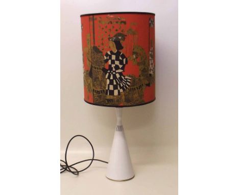 1960's table lamp. Condition report: see terms and conditions.