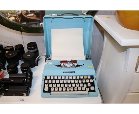 An Imperial 200 portable typewriter 