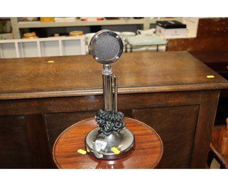 An Astatic Silver Eagle microphone 