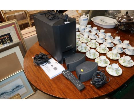 A Bose Cinemate digital home cinema speaker system