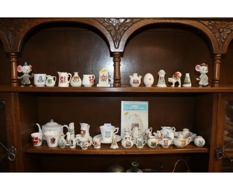 A quantity of various crested china to include WH Goss