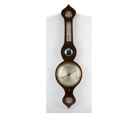 Wheel barometer, E Fontana, Gt Marlow