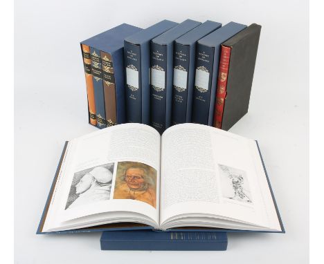 Folio Society volumes, to include: 'Civilization' by Kenneth Clark, 'The Life and Death of Thomas Beckett', 'A History of Eng