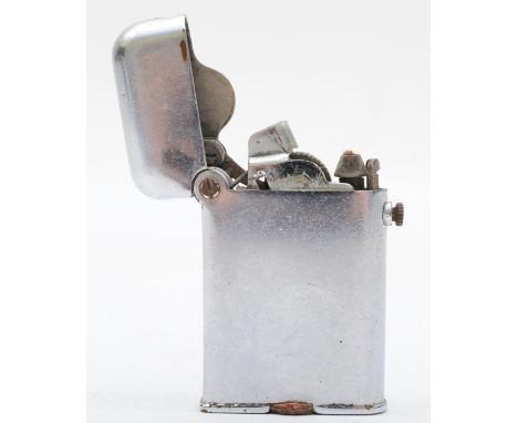 Thorens, a chrome semi automatic petrol lighter, Jan. 29. 1920 pat 