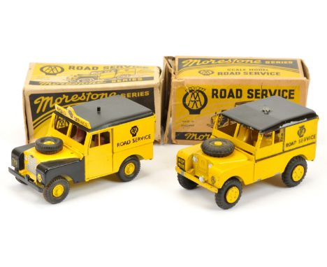 Pair of Morestone Series &amp; Benbros - Including&nbsp; REPAINTED Road Service plus others similar - Good to Excellent in Po