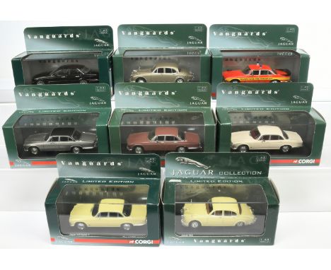 Vanguards Limited Edition Corgi group of models - Including (1) VA08802 Daimler Sovereign Series 1, Light silver body; (2) VA