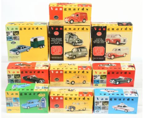 Vanguards (1/43 Scale) group of Models - Including (1) Special Limited Edition of 5,000 Sets, PO1002; (2) Jaguar XJ6 4.2 Seri