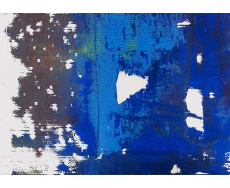 Gerhard Richter     1932 Dresden - lebt und arbeitet in Köln Ohne Titel (5. Mai 1998). 1998. Öl auf Karton.  Links unten sign