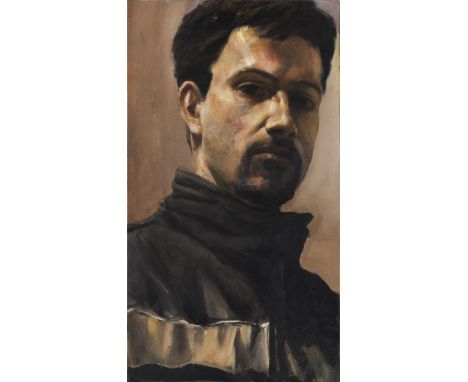 Adrian Ghenie     1977 Baia Mare (Rumänien) - lebt und arbeitet in Klausenburg und Berlin Ohne Titel (Selbstportrait). 2002/0