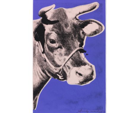 Andy Warhol     1928 Pittsburgh - 1987 New York Cow. 1976. Farbserigrafie.  Feldman/Schellmann/Defendi II.12A. Signiert. Eine