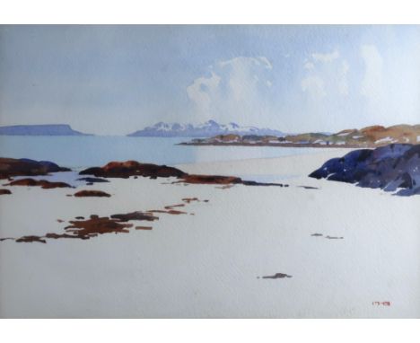 MARY HOLDEN BIRD (BRITISH 1900-1978) SEASCAPE&nbsp; Watercolour, signed lower right, 24 x 35cm (9.5 x 13.75") Condition Repor